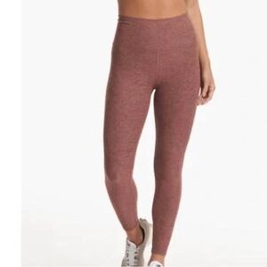 VUORI CLEAN ELEVATION LEGGINS HAZELNUT HEATHER VW 444.SIZE XL